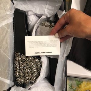 Alexander wang suki with rings sandals